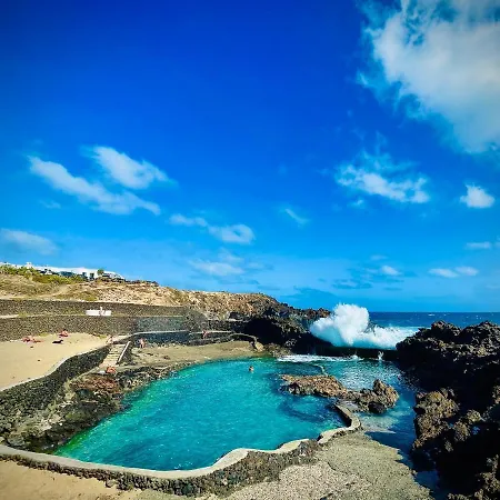 Casa Bella Vista Frente Al Mar Y Piscina Natural. Charco del Palo